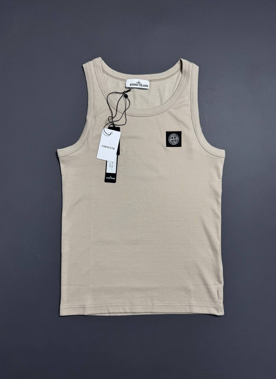 Stone Island Modal Cotton Tank Top in Different Colors Men's