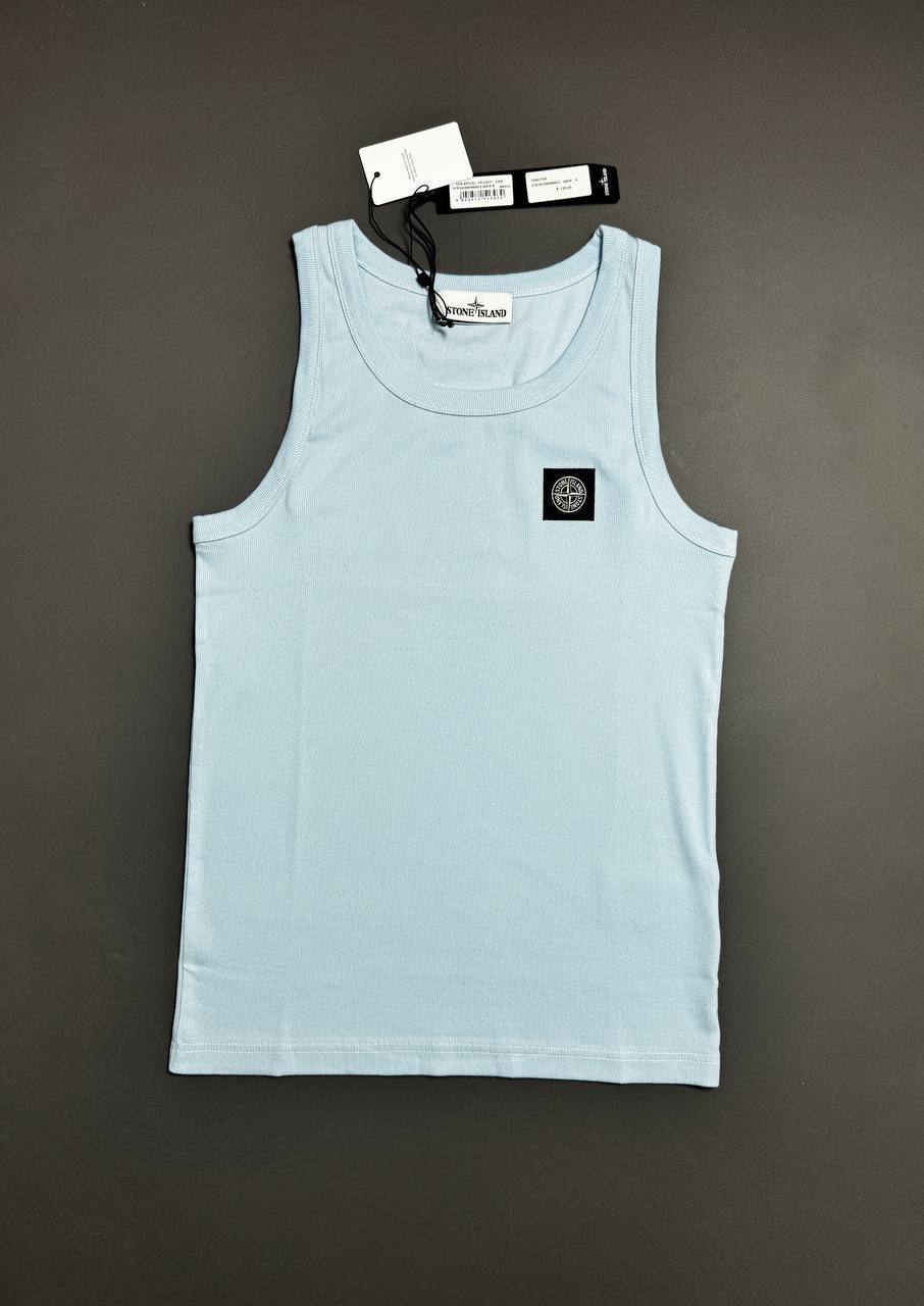 Stone Island Modal Cotton Tank Top in Different Colors Men's