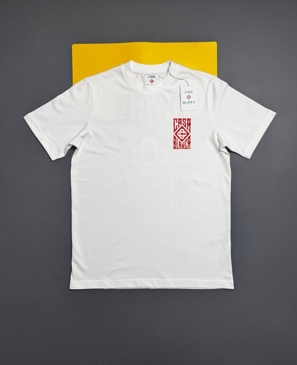 Casablanca Black Printed Cotton Men's T-Shirts in Multiple Colors