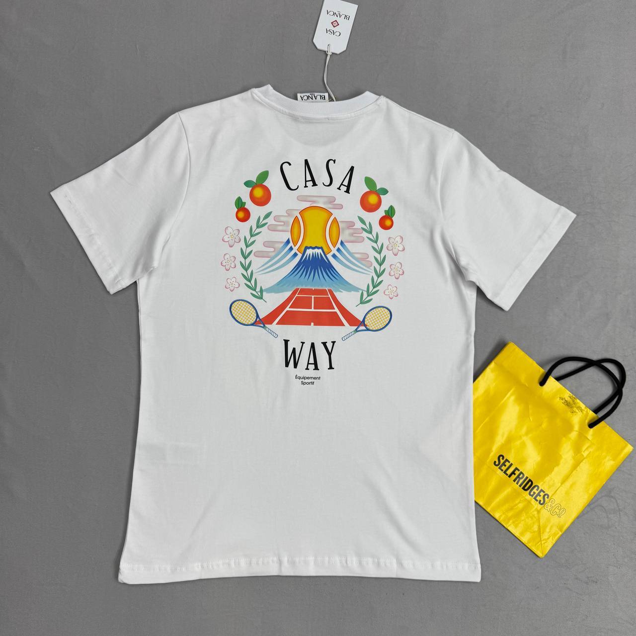 Casablanca Casa Way Mountain Printed Men's T-Shirt 2 Colors