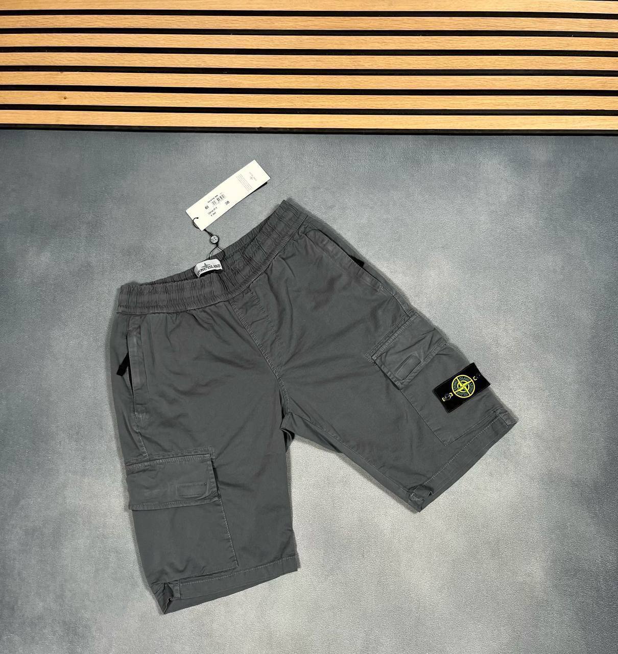 Stone Island Garment Dyed "Old Effect" Cargo Shorts Men's in Multiple Colors