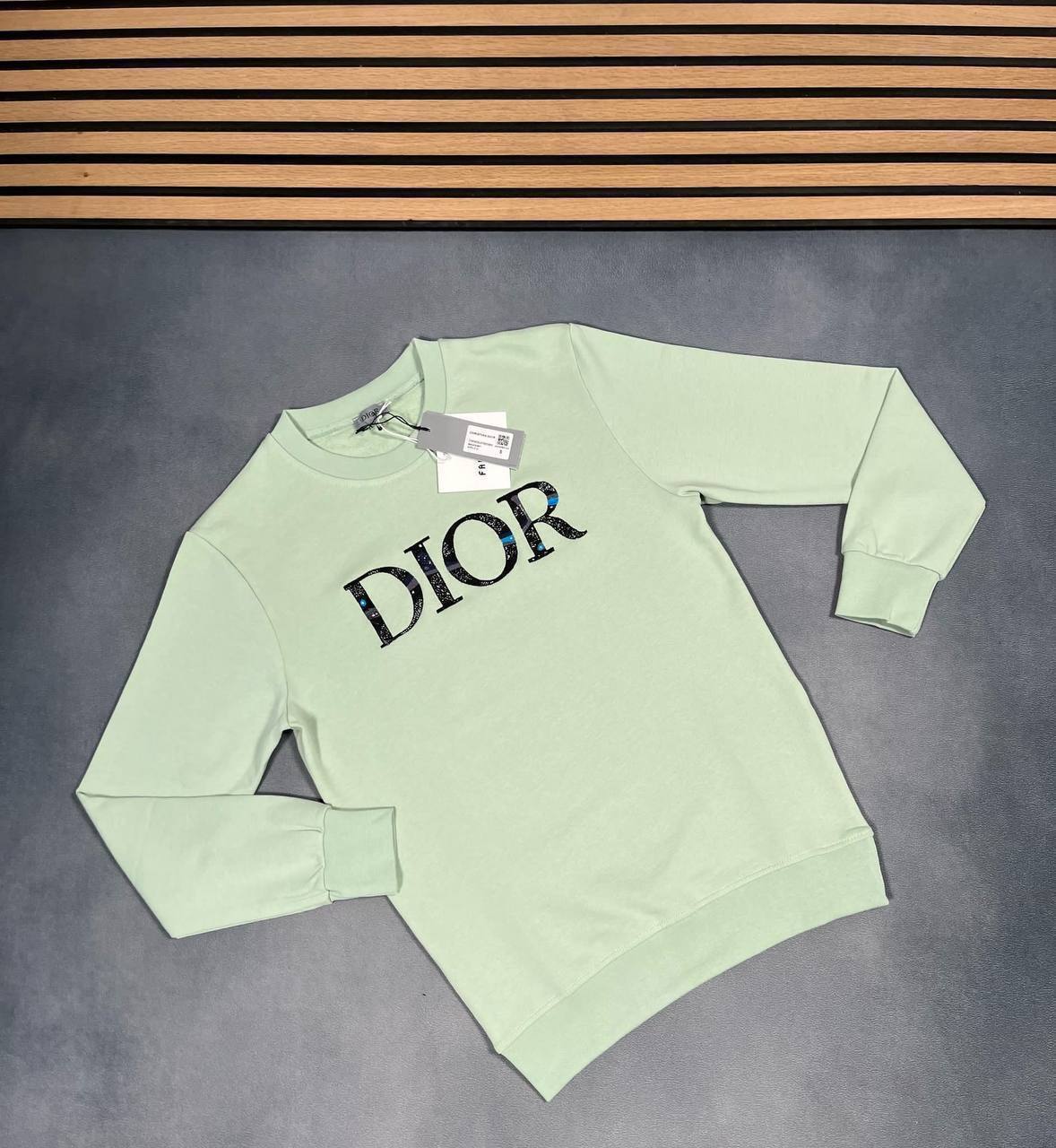 Christian Dior Logo Crew & Scoop Necks Sweatshirt Mens in Multiple Colors Best Sale UK Reps AAA Quality