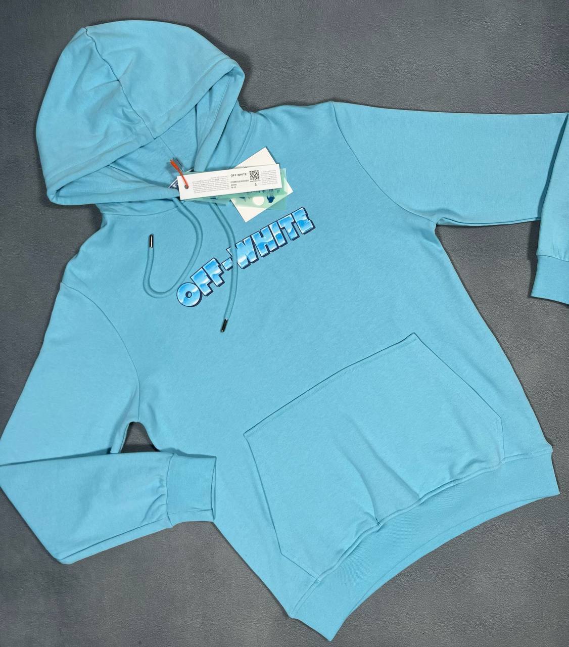 Off-White Graphic Logo Printed Men's Hoodies 2 Colors