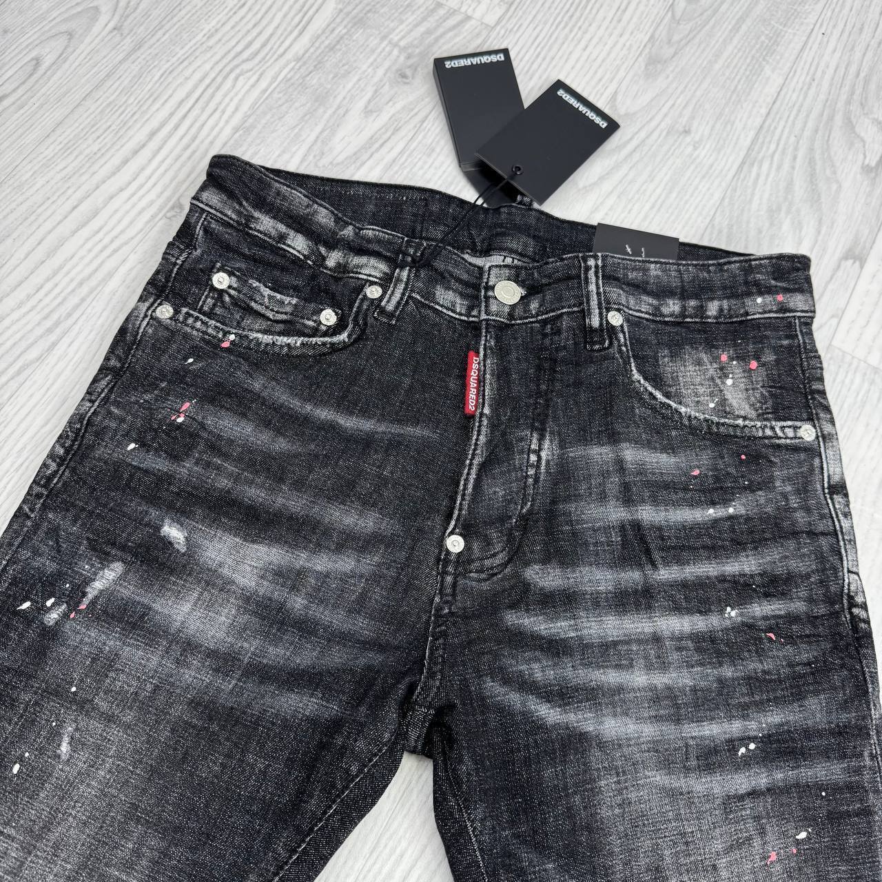 Dsquared2 Skater Denim Jeans Men's in 2 Colors Multiple Waist Sizes UK AAA Quality Reps