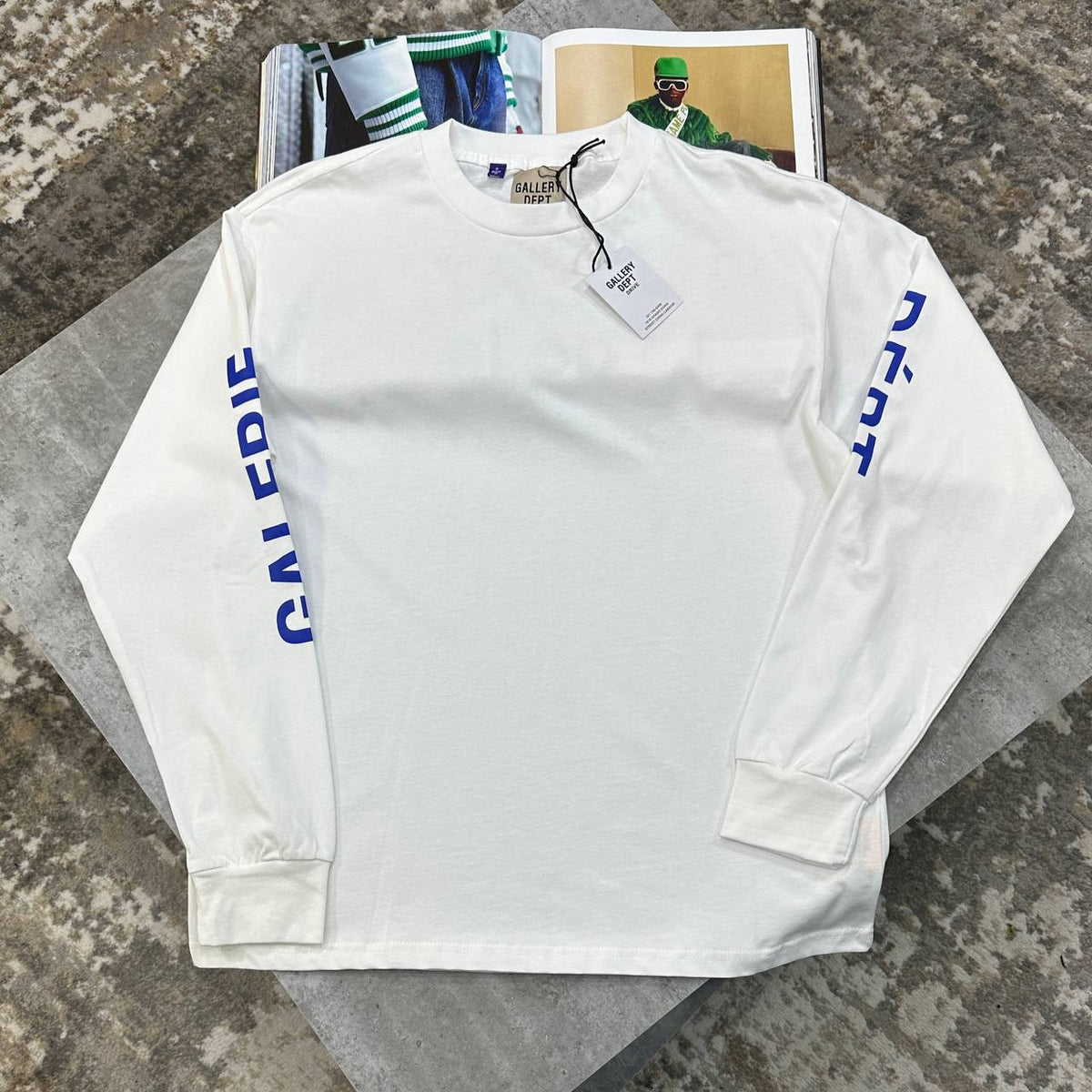 Gallery Dept. Bold Black Text Jumpers Mens UK Reps Superclone Quality