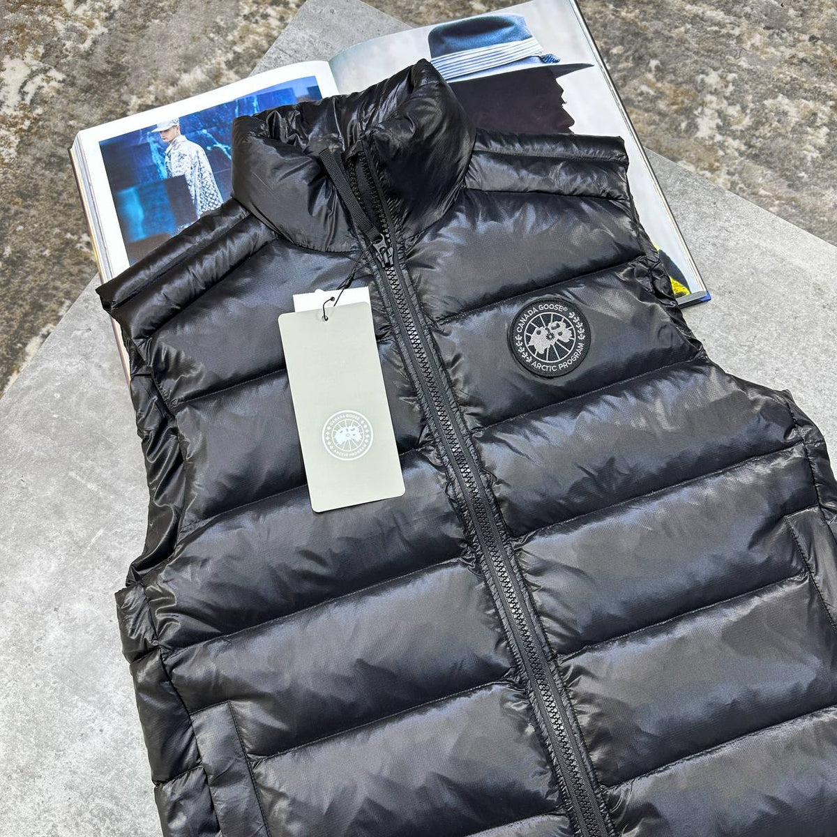 Canada Goose Black Label Mens Gilet UK Reps Superclone Quality
