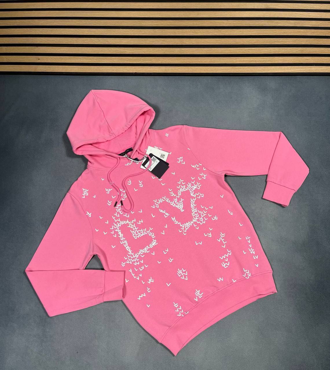 Louis Vuitton Logo Cotton Hoodie Mens in Multiple Colors Best Sale UK Reps AAA Quality