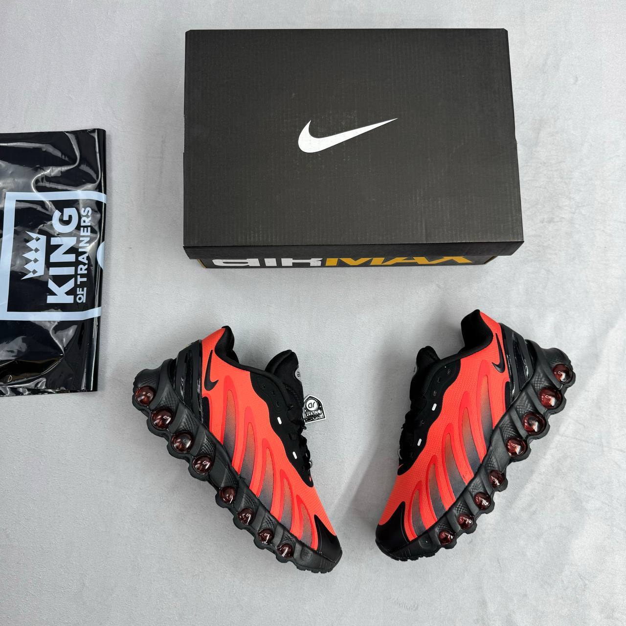 Nike Air Max DN8 Black University Red Men's Reps Trainers UK