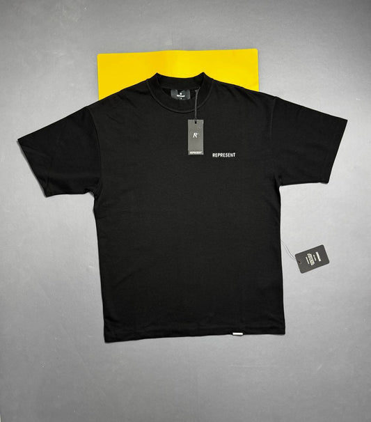 Represent White Cotton Club Script Mesh Men's T-Shirt  UK Reps AAA Quality