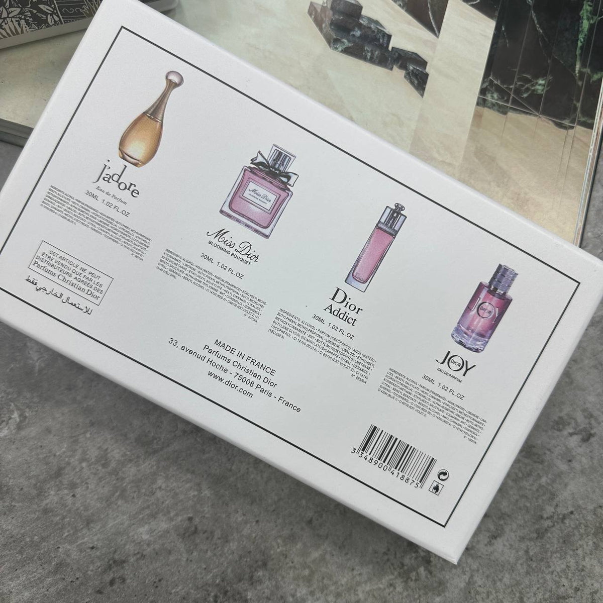 Christian Dior 4 in 1 Miniature Set For Women Giftset UK Reps Superclone Quality