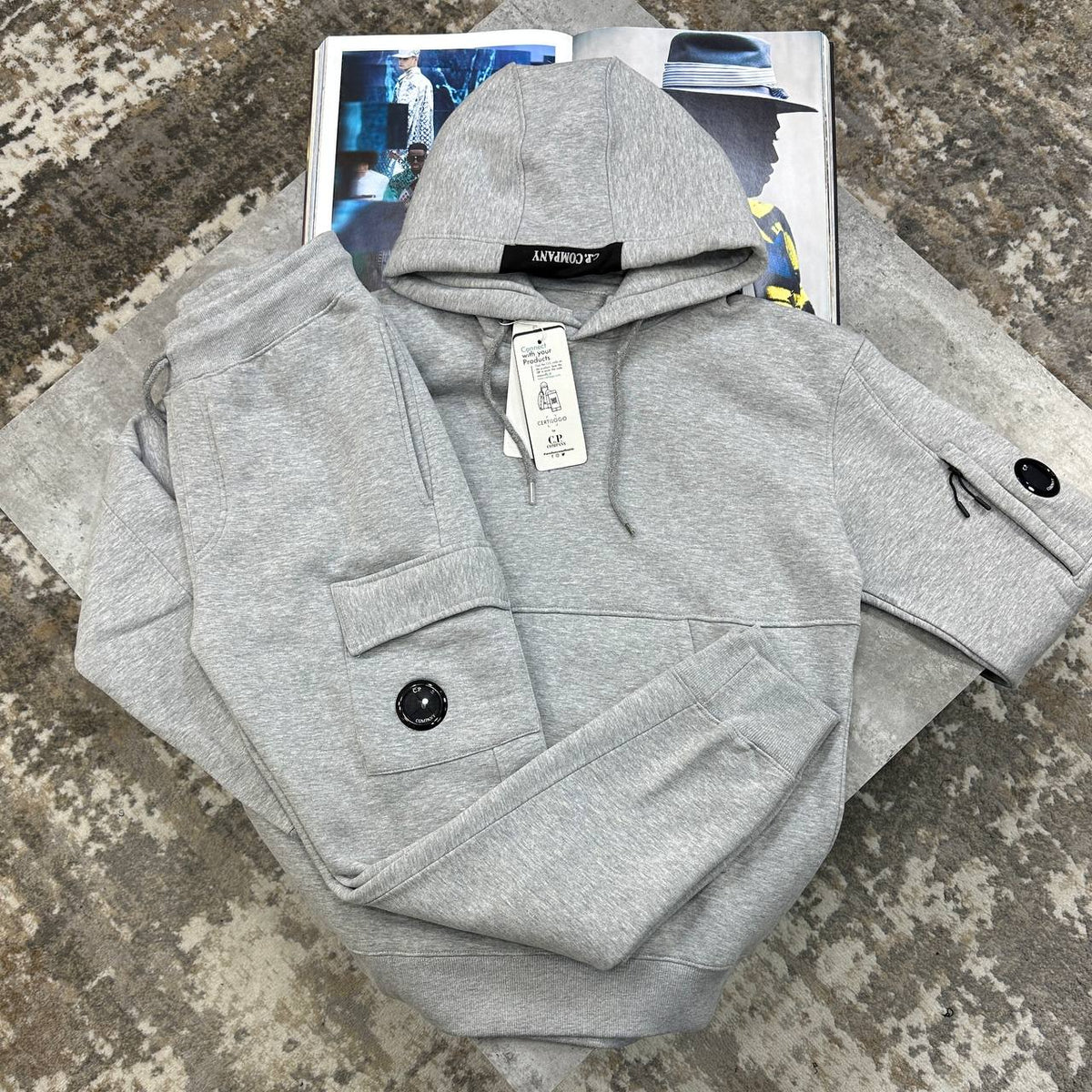 C.P. Company Glossy Acetate Lens Men's Tracksuit Set UK Reps Premium Quality