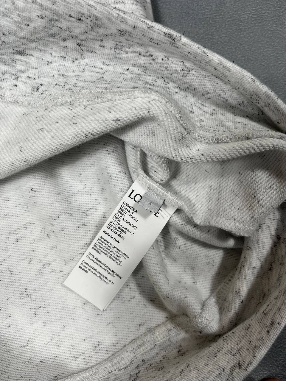 Loewe Logo-Print Cotton Jersey Hoodie 2 Colors Men's UK Reps AAA Quality