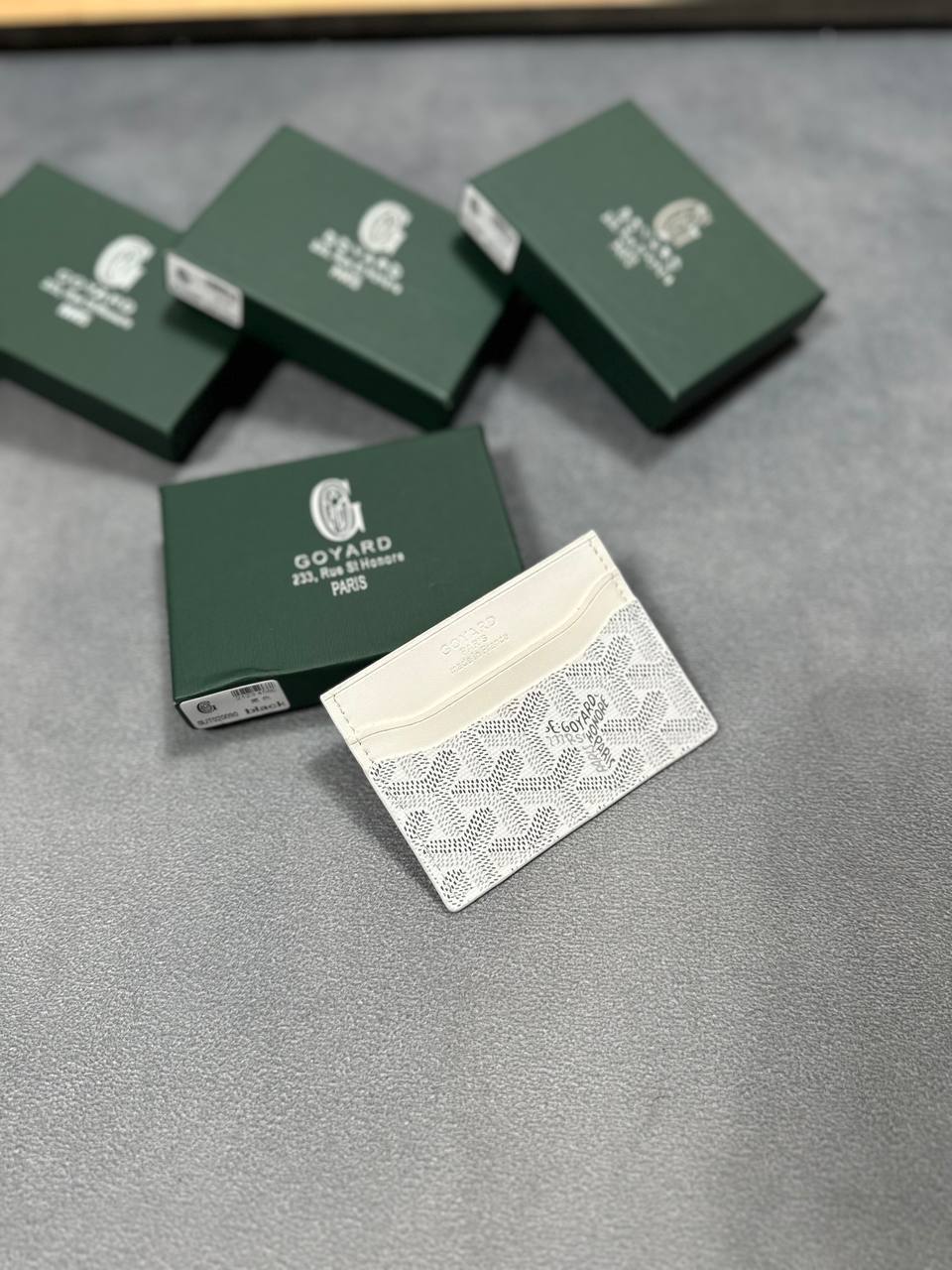 Goyard Men's Bifold Leather Wallet Long Clutch Mens UK Reps AAA Quality