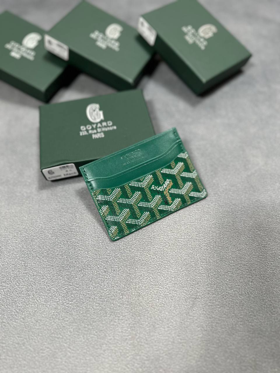 Goyard Men's Bifold Leather Wallet Long Clutch Mens UK Reps AAA Quality