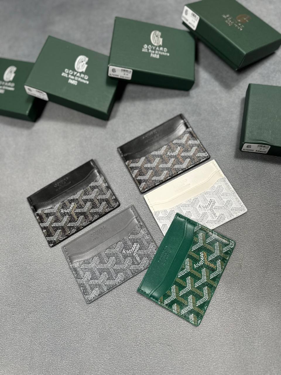 Goyard Men's Bifold Leather Wallet Long Clutch Mens UK Reps AAA Quality