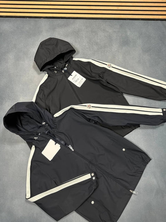 Moncler Navy Blue Mens Jackets Lite Windbreaker UK Reps AAA Quality Best Sale