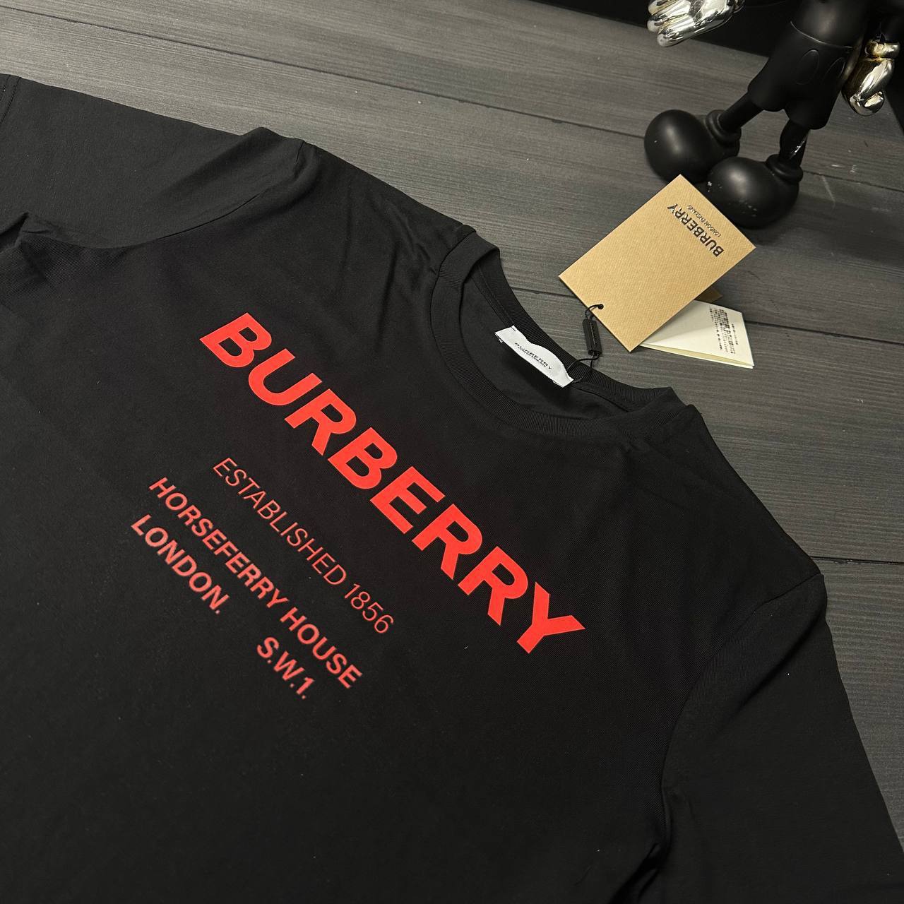 Burberry Horseferry Print Cotton Short Sleeve Mens T-Shirts in 2 Colors Best Sale UK Reps AAA Quality