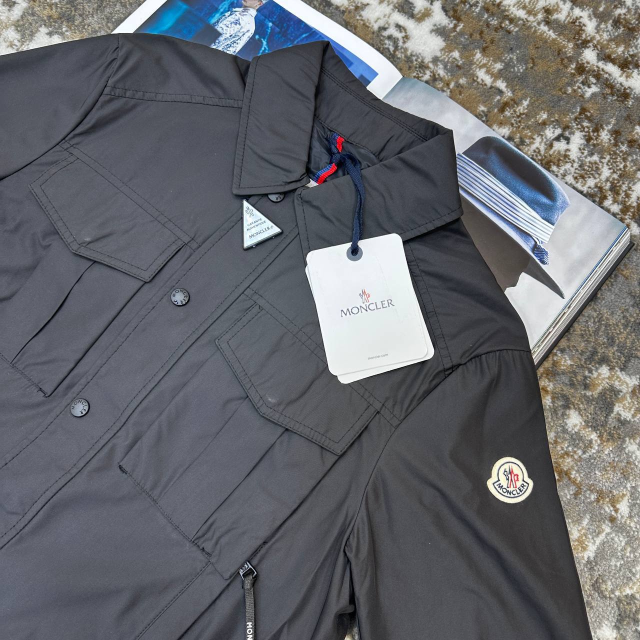 Moncler Frema Micro Soft Shirt Jackets Mens in Multiple Colors Best Sale UK Reps AAA Quality