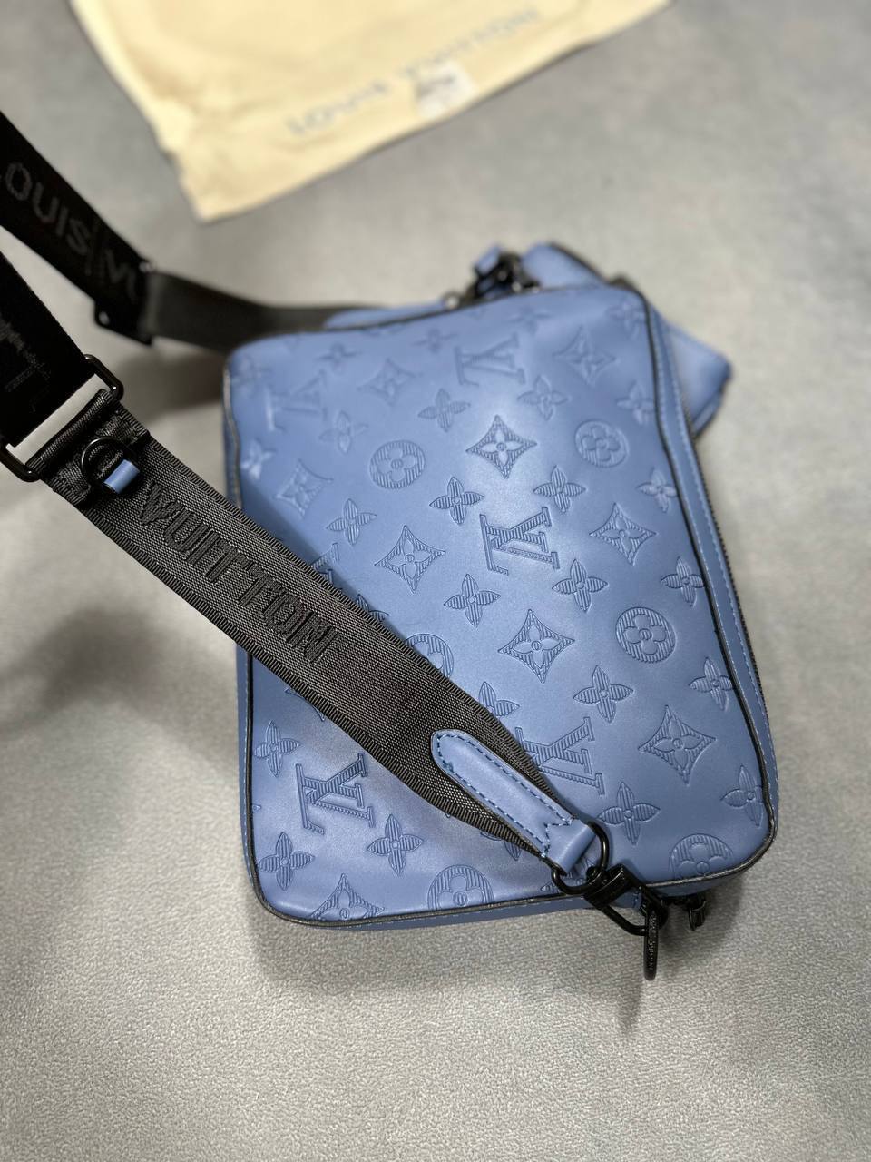 Louis Vuitton Trio Messenger Monogram Signature Bags and Small UK Replica AAA Quality