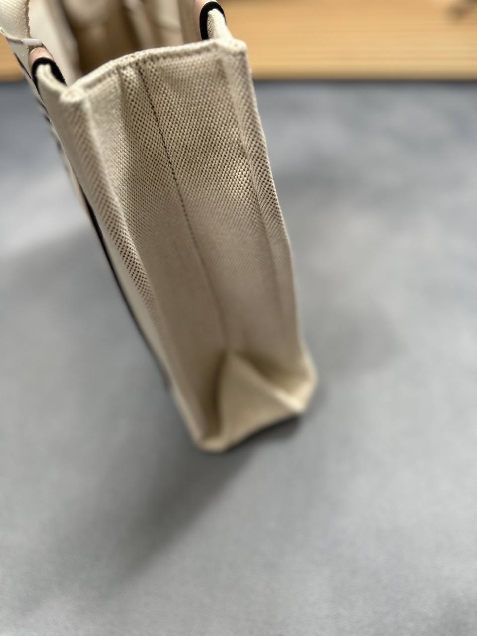 Chloe Luxury Brand Canvas Letters Woody Shoulder Handbag Canvas in Multiple Colors UK Reps AAA Quality