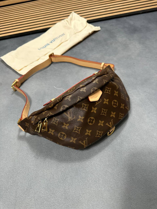 Louis Vuitton Monogram Canvas Bumbag Cross Body As Belt Handbag Women's UK Replica AAA Quality