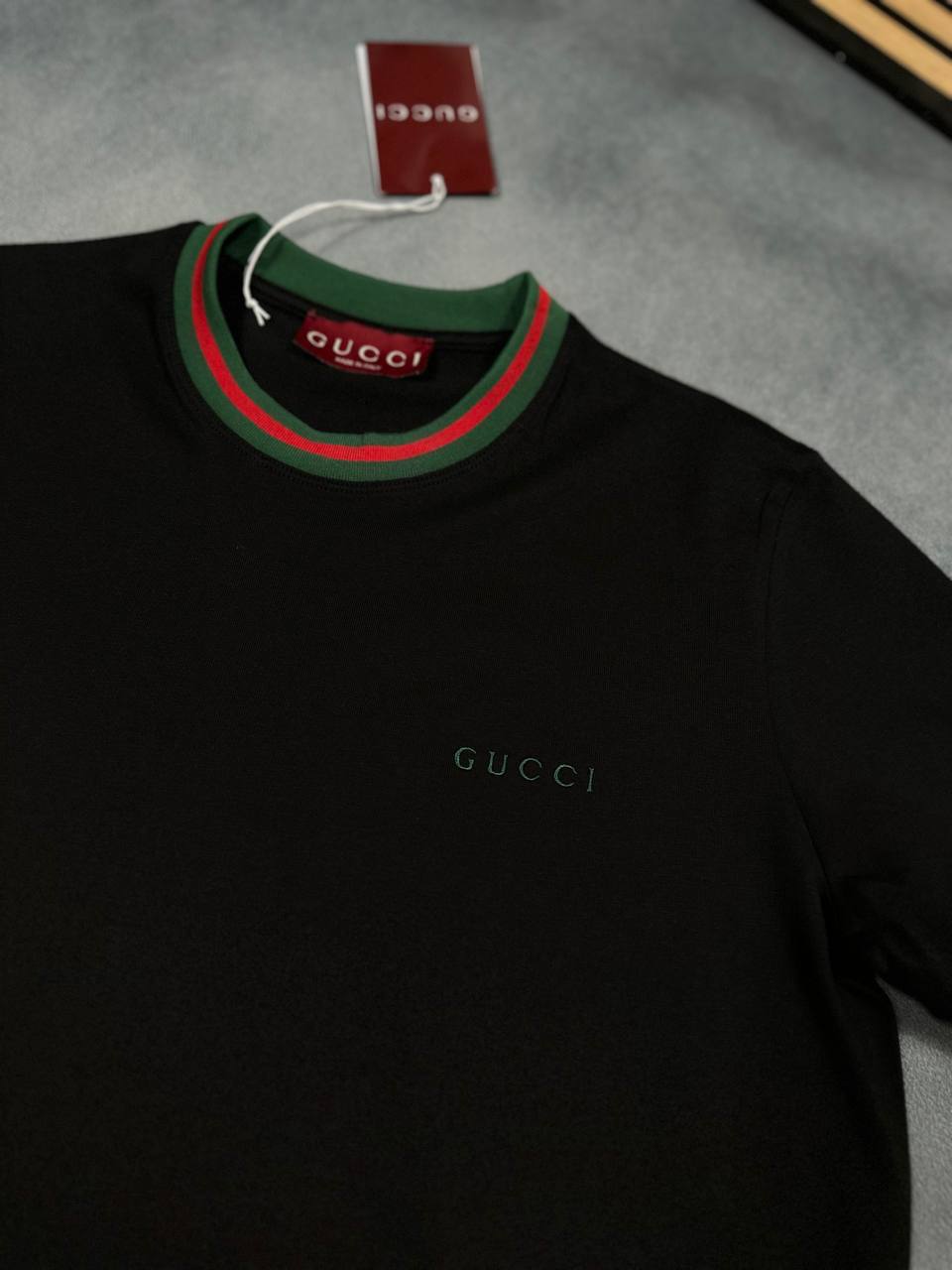 Gucci Short Sleeve Knitted T-Shirts Mens in Multiple Colors Replica UK AAA Quality
