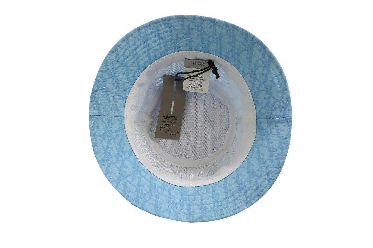CHRISTIAN DIOR Nylon Oblique Logo Bucket Hats in Multiple Colors UK Reps AAA Quality