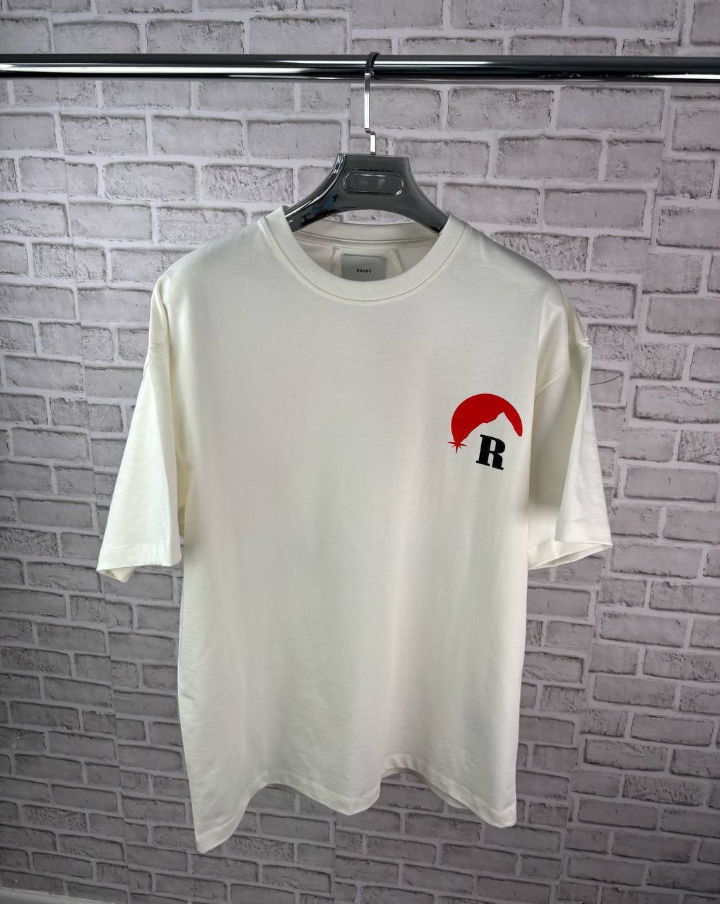 Rhude Classic Marlboro Sunset Logo T-Shirts Mens in 2 Colors Clothing Tee UK Replica AAA Quality