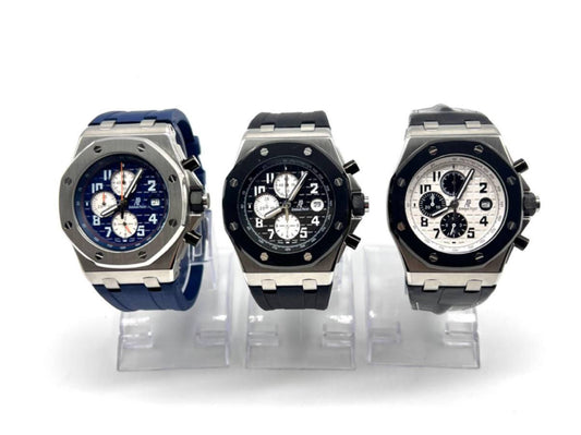Audemars Piguet Royal Oak Offshore Chronograph Rubberclad Mens Watch in Multiple Colors UK Reps AAA Quality