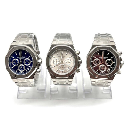 Audemars Piguet Royal Oak Chronograph Men's Steel Watch in Multiple Colors UK Reps AAA Quality