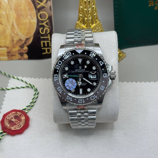 Rolex GMT-Master II Jubilee Steel Black Dial Mens Watch AAA Quality UK Reps