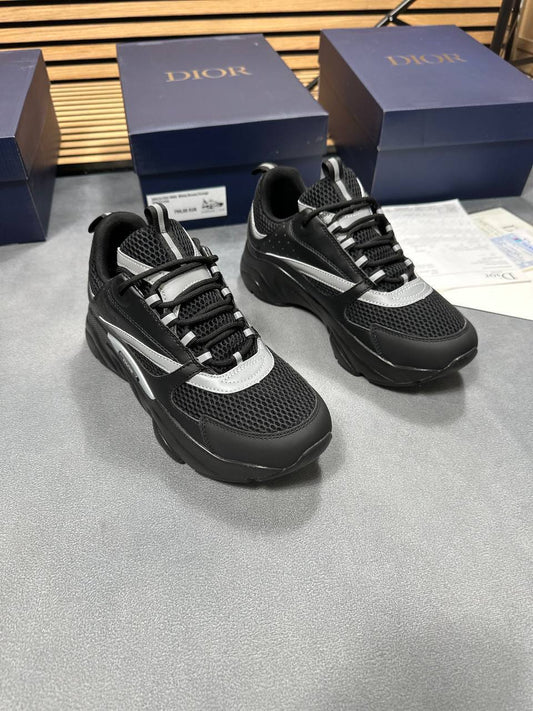 Dior B22 Light Blackout Corc Sneakers Mens Fashion AAA Quality UK Reps