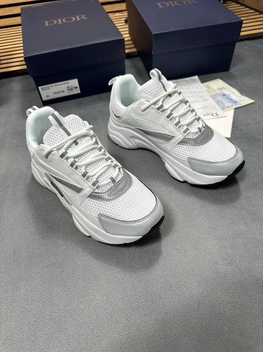 Dior B22 Homme Sport Shoes New Arrivals White Grey Mens Sneakers UK Reps AAA Quality