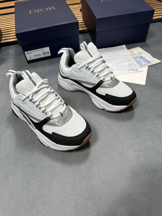 Dior B22 Homme Sport Shoes New Arrivals Black/ White Mens Sneakers UK Reps AAA Quality