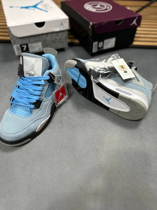 Nike Air Jordan 4 'University Blue' Mens Sneakers Premium UK Reps AAA Quality