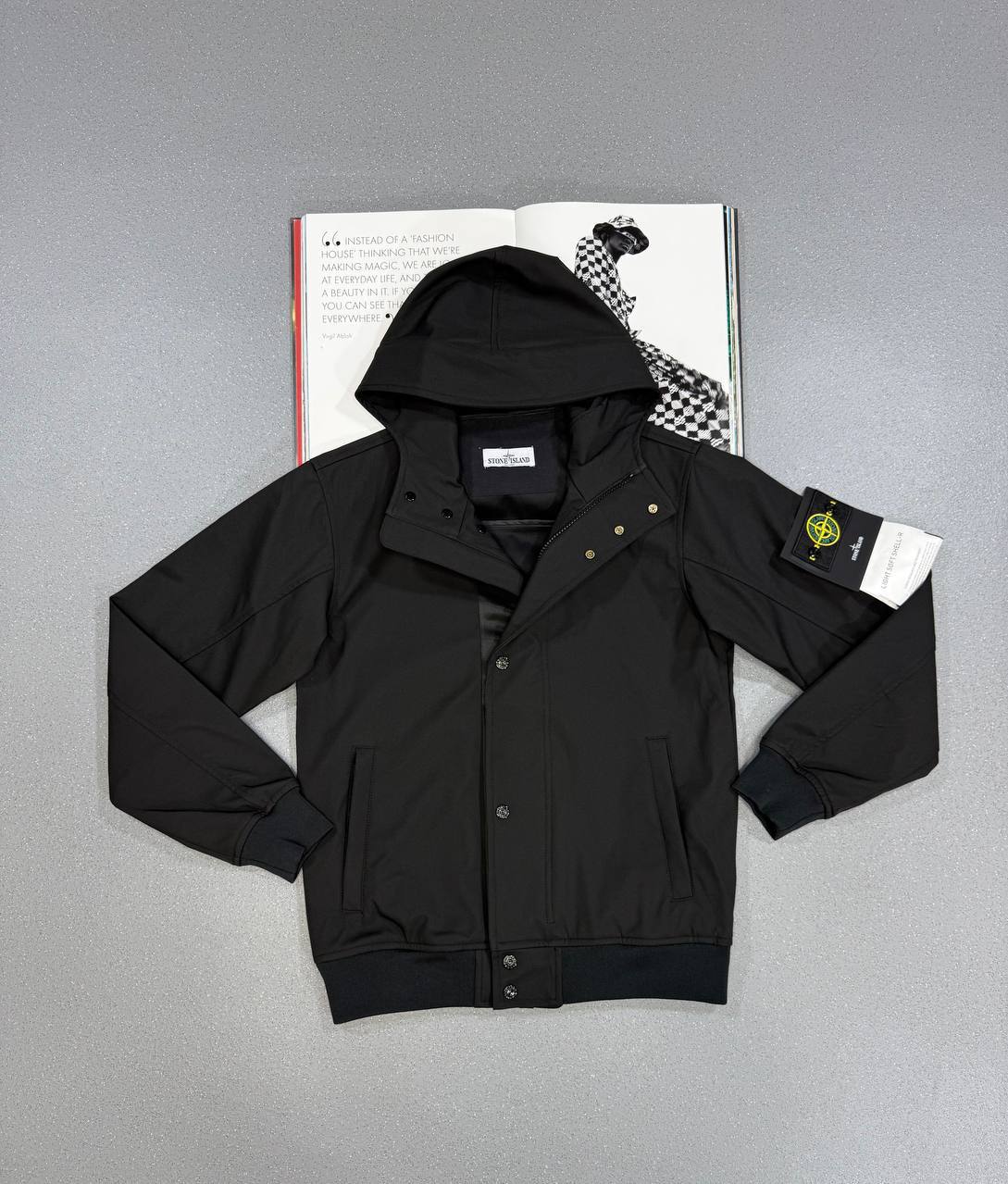 Stone Island Soft Shell R Jacket Mens in Multiple Colors Best Sale UK Reps AAA Quality