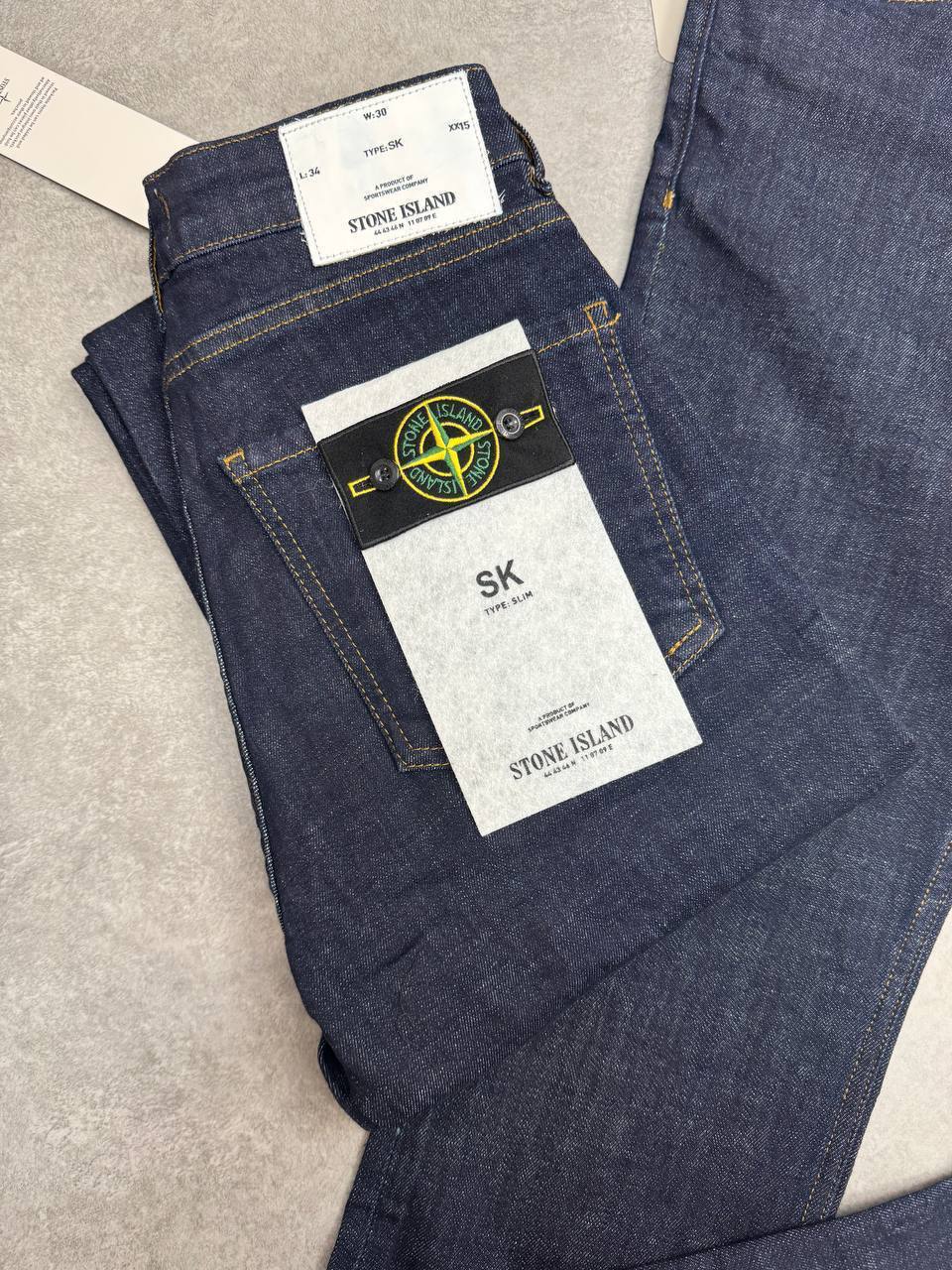 Stone Island Skinny Jeans Denim Cotton Fit Dark Blue Mens Best Sale UK Reps AAA Quality