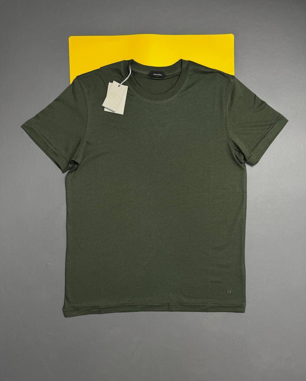 Tom Ford T-Shirts Round Neck Short Sleeves Logo Mens in Multiple Colors AAA Quality Best Sale UK Reps