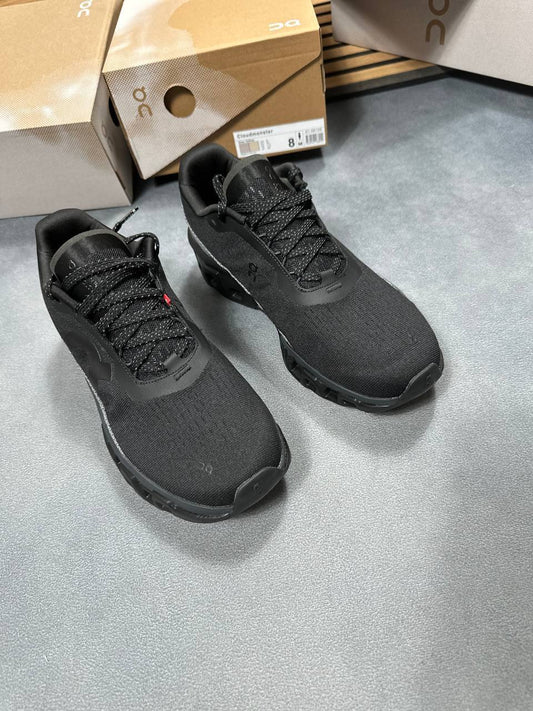 On Running Cloudmonster 2 Trainers Mens in Black Best Sale AAA Quality UK Reps