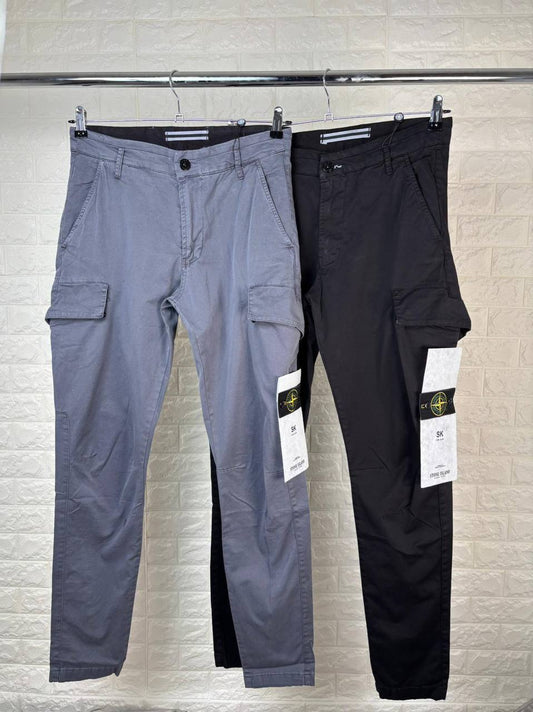 Stone Island Cargo Pants Regular Tapered Fit Cargo Mens in 2 Colors AAA Quality UK Reps