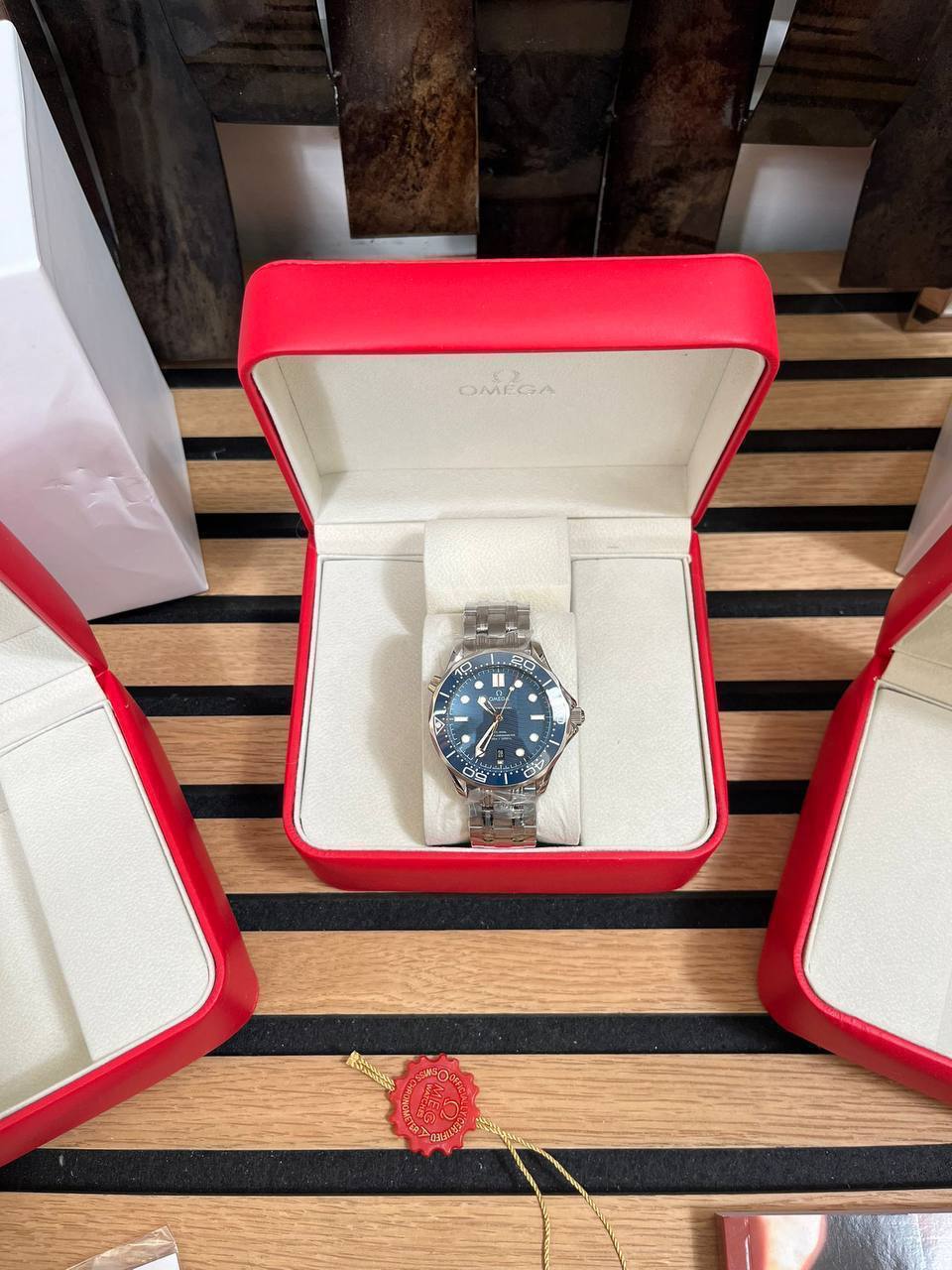 Omega Seamaster Diver Co-Axial Chronometer Men's Watch in Multiple Colors UK Reps AAA Quality