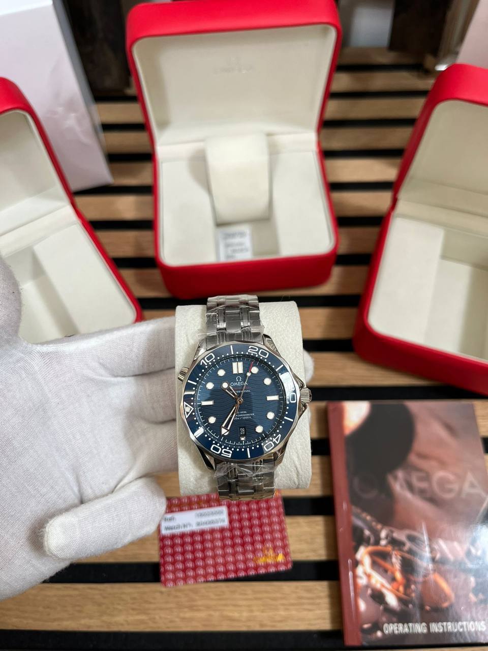 Omega Seamaster Diver Co-Axial Chronometer Men's Watch in Multiple Colors UK Reps AAA Quality