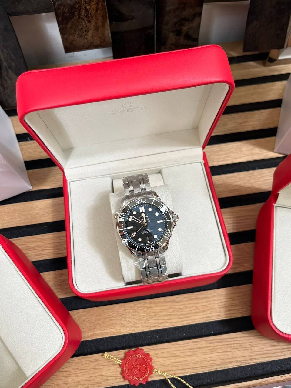 Omega Seamaster Diver Co-Axial Chronometer Men's Watch in Multiple Colors UK Reps AAA Quality