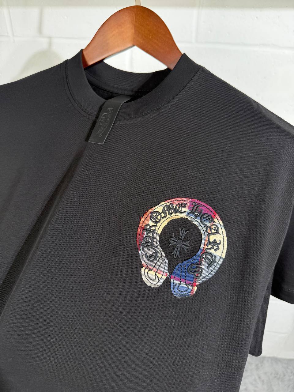 Chrome Hearts CH T-Shirts Chrome Shirt Mens Summer Frinted Fashion Designer Tees Short Sleeve UK Reps AAA Quality