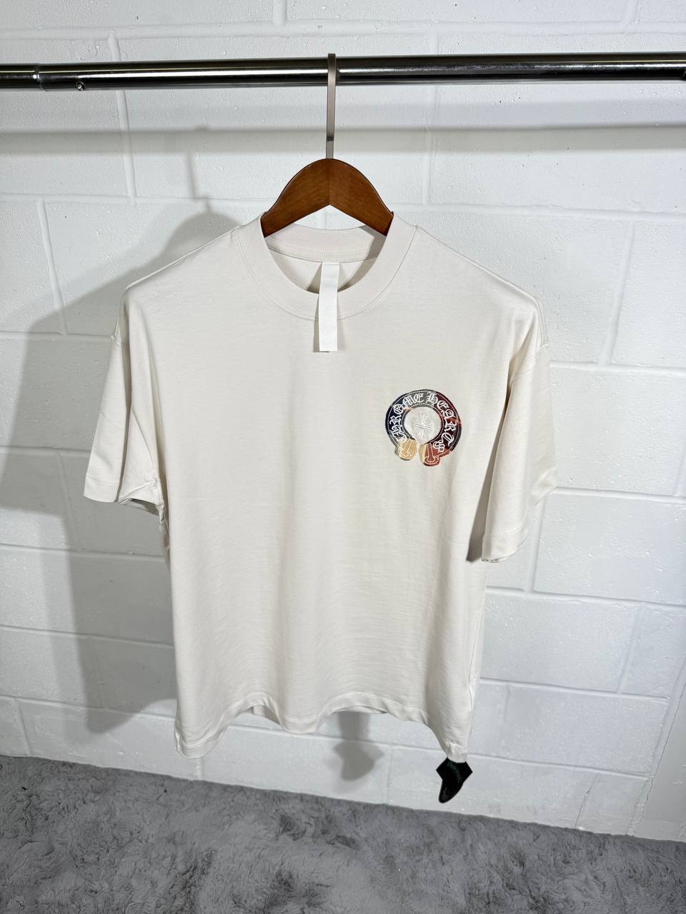 Chrome Hearts CH T-Shirts Chrome Shirt Mens Summer Frinted Fashion Designer Tees Short Sleeve UK Reps AAA Quality