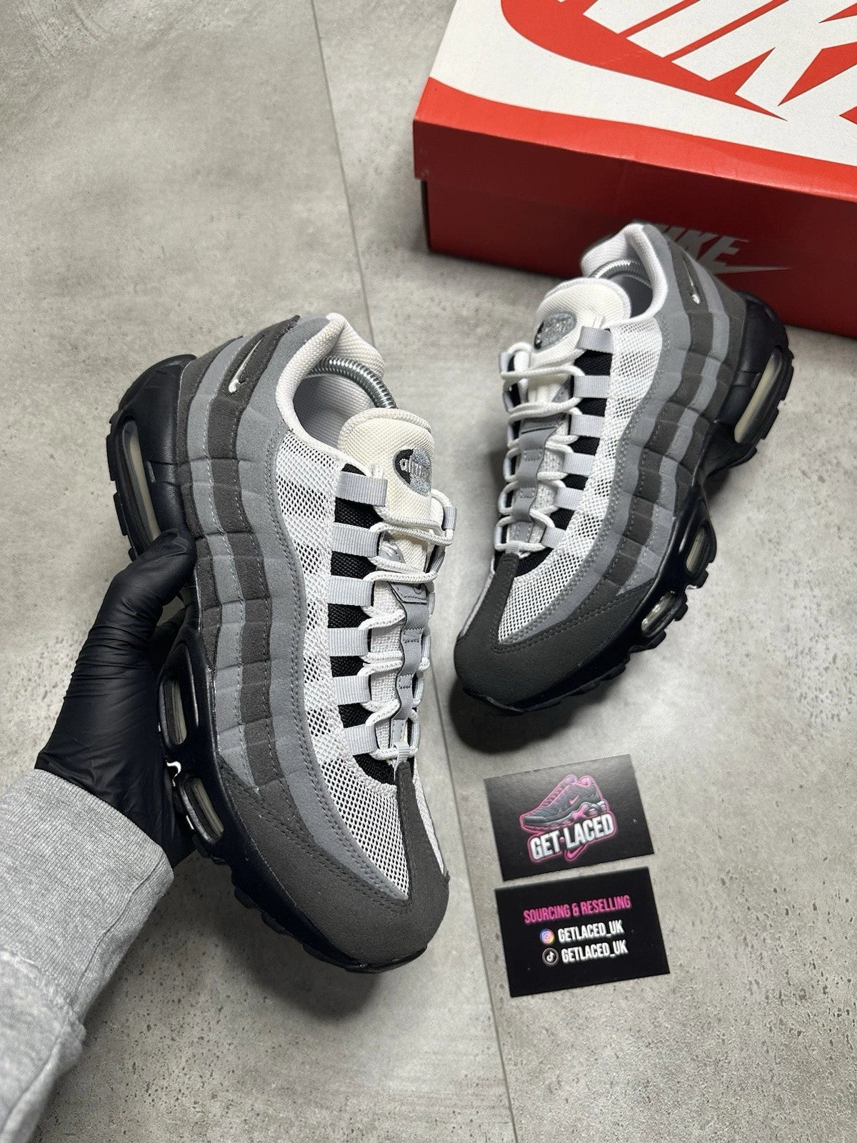 Nike Air Max 95 - Jewel Grey Replica Trainers for MEN Sale UK