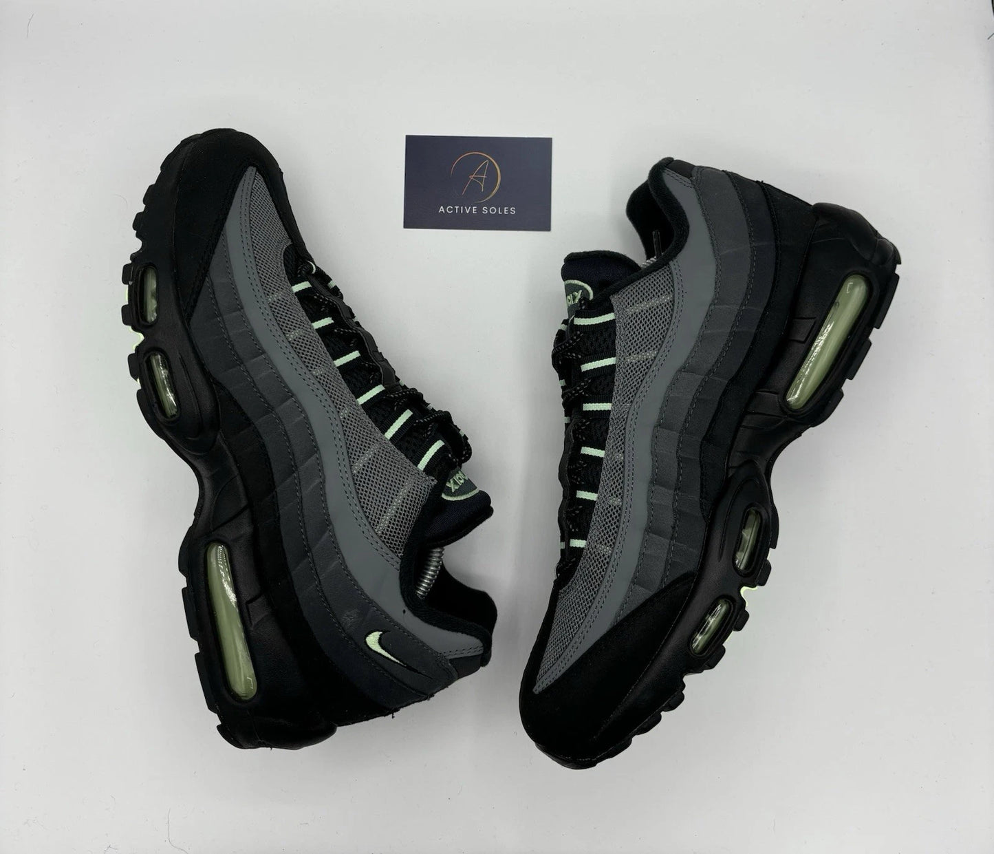 Nike Air Max 95 Vapour Green Mens shoe Size Sneakers AAA quality Rep Trainers Sale UK
