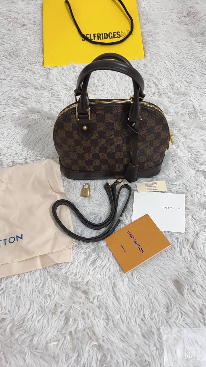 Louis Vuitton LV Women PM Crossbody Alma BB Monogram Bag Brown and Beige with Straps in AAA quality UK