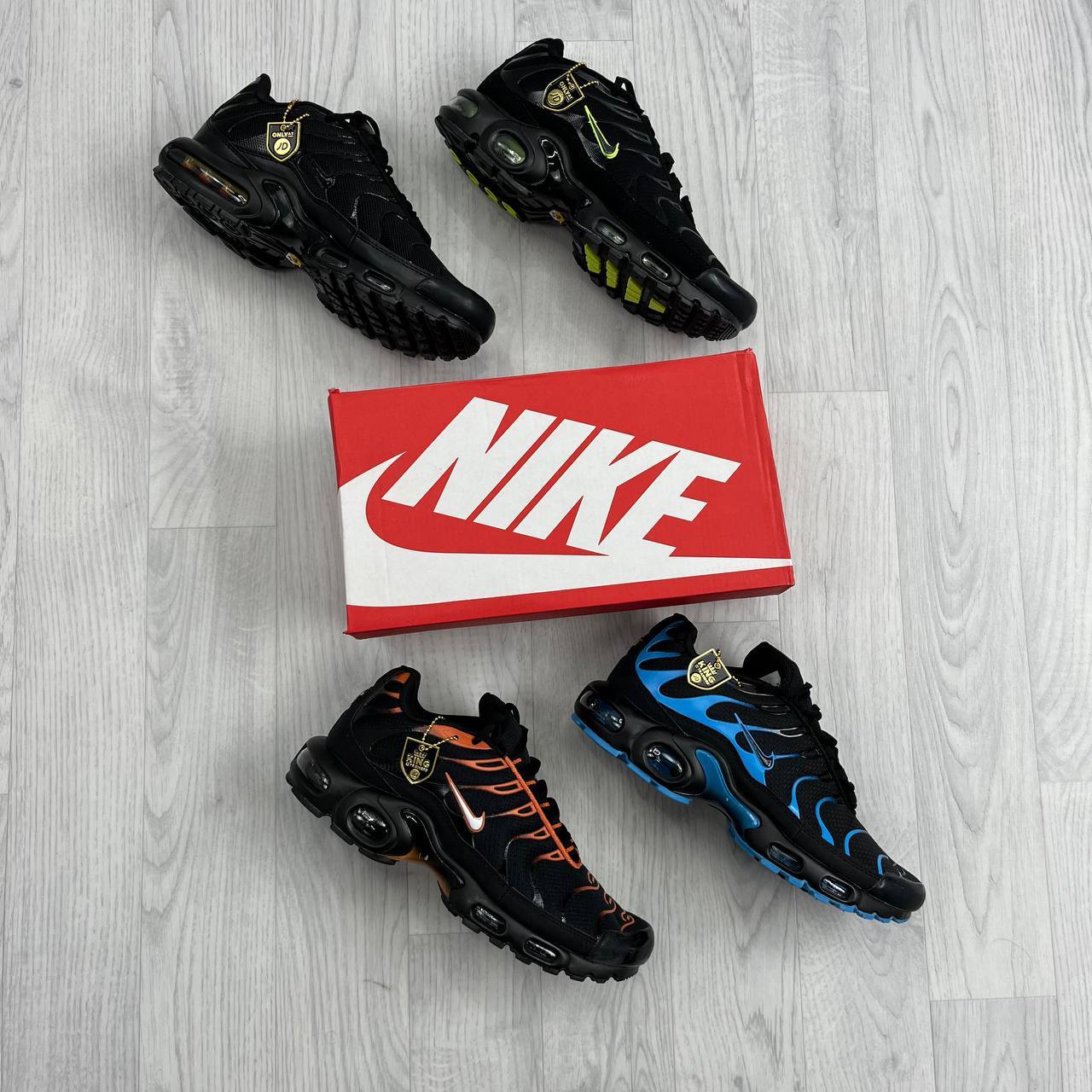 Nike Air Max Plus 'Dark Obsidian Orange Black Rep Sneaker For Men Sale UK
