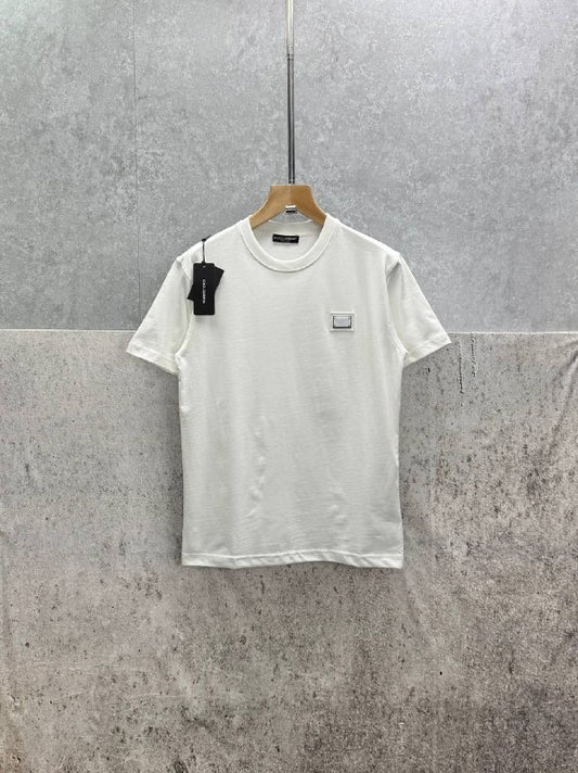 Dolce & Gabbana Men's Plaque Logo T-Shirt AAA Quality Reps UK